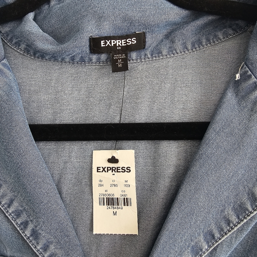 Express Denim Romper - Picture 8 of 14